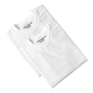 เสื้อยืดผ้าฝ้าย100% คอกลมระบายอากาศแขนสั้นดีไซน์เรียบพิมพ์ลายโลโก้ได้ตามต้องการ2024 - Product Image 5