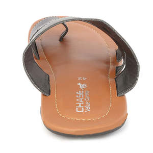 รองเท้าแตะลำลองผู้ชาย Chase Value-หนังเทียมสีดำ ไซส์ 39 - Product Image 6