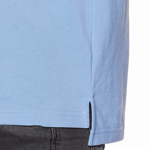 Polo Azul Cielo para Hombre, Corte Ajustado, Manga Corta, Camiseta para Hombre Adulto, Ropa Casual de Verano, Polo para Hombre - Product Image 4