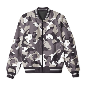 Wholesale Custom Plus Size <b>Men's</b> <b>Jackets</b> Winter <b>Camo</b> Windbreaker in Nylon Satin Varsity <b>Jacket</b> Bomber Styles Canvas Fabric - Product Image 1