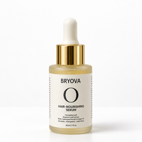 Serum Peptida Kafein 30ml untuk Kepadatan Rambut, Penguatan Akar, Perawatan Menutrisi Tanpa Bilas, Ringan, Tidak Berminyak