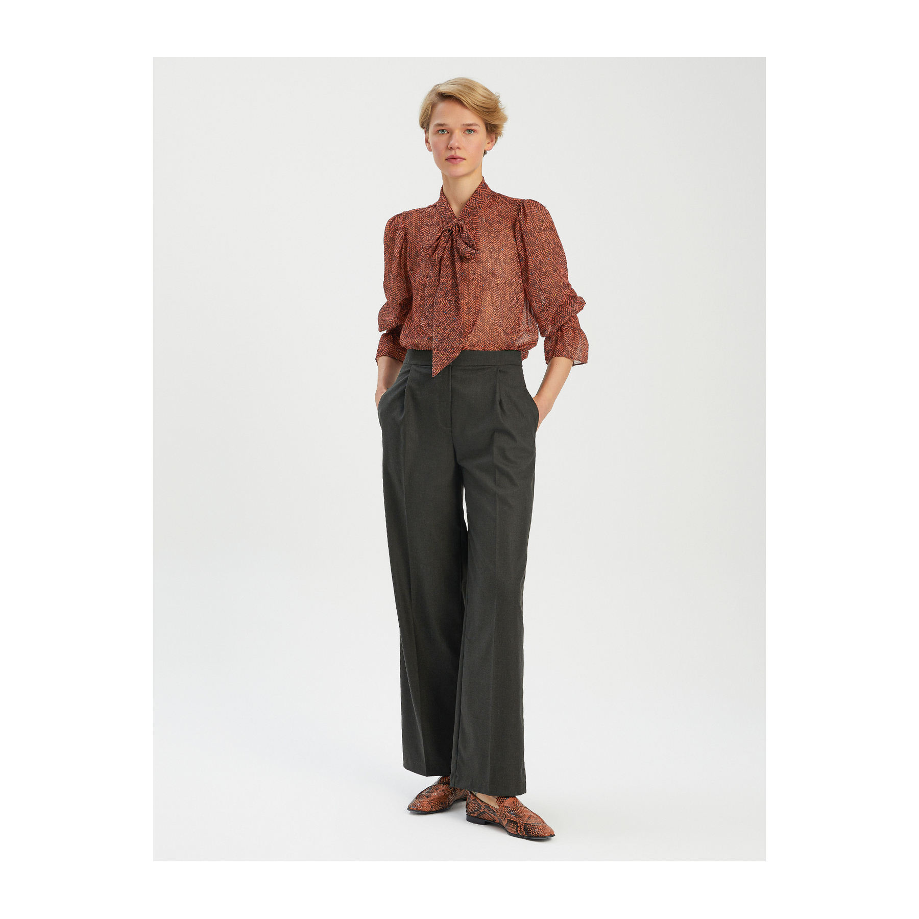 สีน้ำตาล