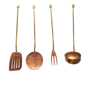 Ensemble de couverts en acier inoxydable de qualité supérieure avec finition bronze pour la restauration hôtelière et la table de restaurant à bas prix - Product Image 3