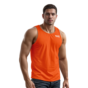 Camiseta sin Mangas Personalizada para Hombre 2025, 100% Algodón, Transpirable, Ecológica, de Secado Rápido, Tela que Absorbe la Humedad, Fabricante OEM ODM para Gimnasio - Product Image 1