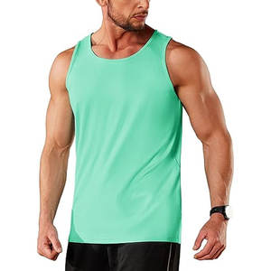 Ropa deportiva de algodón personalizada Fitness Workout Gym Men Tank Top - Product Image 3