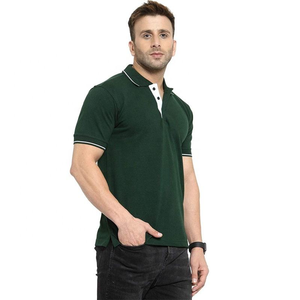 Vente en gros de coton doux à séchage rapide Slim Fit pour polo Impression de logo personnalisé à la mode avec fonction anti-rides - Product Image 6