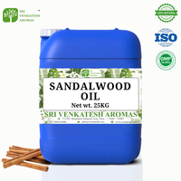 Huile de bois de santal d'origine indienne Santalum Album Pure Qualité supérieure Prix de gros Fortement recommandé Exportateur indien 5 kg