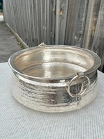 Bol de pédicure en cuivre professionnel de qualité supérieure avec repose-pieds et baignoire de trempage Bassin de massage des pieds écologique pour spa de salon à domicile