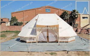 OEM Emperor Bell tiendas ligeras y móviles fácil de configurar 10 minutos 2 personas diferentes opciones de color resistente a los rayos UV a prueba de agua - Product Image 4