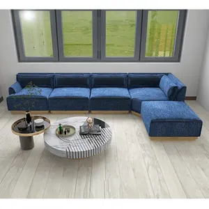 Modular Living Room Sofas Sectional Sofa Sets European Design Custom Design Set Modern Sofa Good Quality NHF Furniture Supplier