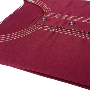 Venta directa de fábrica Thobe hombres ropa islámica Thobe Jubbah manga corta Premium personalizado bordado al por mayor islámico thobe - Product Image 2