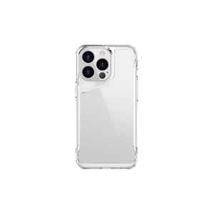 Coque arrière antichoc en silicone transparent Netzy SAFA T-Max pour iPhone 14 Pro 14 Plus - Étui de téléphone portable électroplaqué - Product Image 1