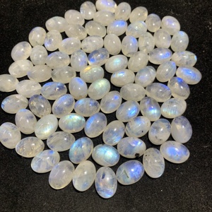 Cabujón Ovalado de Piedra Lunar de Alta Calidad de 13x18 mm, Arcoíris Natural, Certificado IGI, Efecto de Cambio de Color, 13 Quilates, Piedras Preciosas Sueltas - Product Image 2