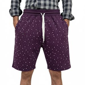 Pantalones Cortos Deportivos Personalizados de Primera Calidad para Hombre, con Múltiples Bolsillos, Transpirables, Casuales, de Verano, Holgados, de Felpa - Product Image 1