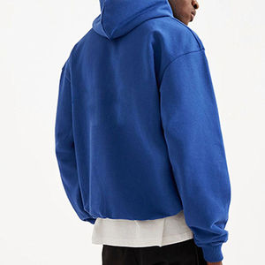 Sudaderas con Capucha Lisas al por Mayor, Tendencia Actual, Unisex, Talla Grande, Felpa, Lavado Ácido, Estilo Casual Urbano - Product Image 3