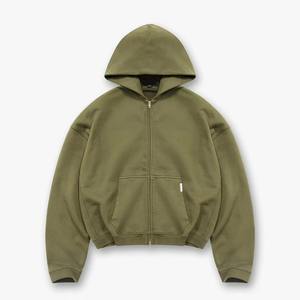 เสื้อฮู้ดผู้ชายแบบสวมหัวผ้าขนแกะ100% โอเวอร์ไซส์ผ้าคอตตอนผ้าฟลีซซักแบบสวมทับได้สำหรับฤดูหนาวผลิตตามแบบธรรมดา - Product Image 2