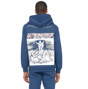 Ensemble de survêtement décontracté Ronpex International personnalisé, coupe-vent, 2 pièces, pour la course à pied, la gym et le fitness, coupe-vent, 100% coton respirant - Product Image 6