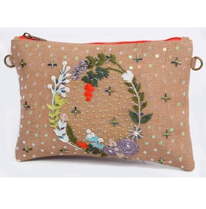 Sac à bandoulière à la mode pour femmes fabriqué avec des matériaux de qualité supérieure et des motifs de perles multicolores élégants pour un look unique - Product Image 3