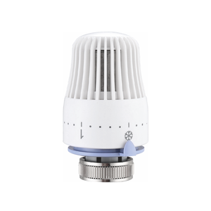 Robinet thermostatique pour <span class=keywords><strong>radiateur</strong></span> à design moderne, blanc, M30*1.5, pour pièces <span class=keywords><strong>de</strong></span> chauffage par le sol - Product Image 2