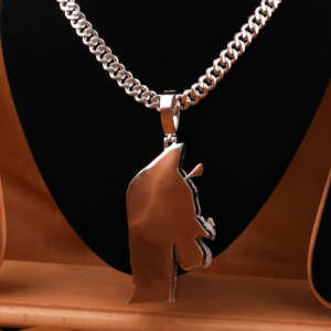 จี้เพชรมอยส์ซอไนต์925สร้อยคอประดับเพชรสีเงินสเตอร์ลิงสำหรับเขาเหมาะสำหรับความสง่างามในชีวิตประจำวัน - Product Image 5