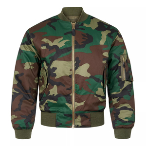 Embroidery <b>Wool</b> Letterman Crop Jackets Varisty Styles Custom Men's Hip Hop puffer jacket/winter jacket - Product Image 3