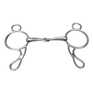 Anillo de Bocado de Acero Inoxidable al por Mayor, Bocado Clásico de Alta Calidad para Equitación, Entrenamiento y Uso Diario - Product Image 1