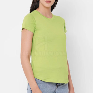 เสื้อยืดผู้หญิงย้อมสีเรียบดีไซน์โลโก้อย่างมืออาชีพ - Product Image 3