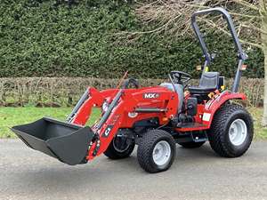 Tracteur utilitaire compact multifonctionnel d'occasion Massey Ferguson 1525 25HP 4 roues motrices à transmission par engrenages - Product Image 4