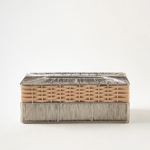 <b>Rattan</b> Woven Tissue <b>Box</b> Handmade <b>Storage</b> <b>Box</b> Eco-Friendly Natural Home and Home Decor Wholesale from Vietnam - Product Image 2