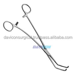 Pinza Manual para Vena Cava Satinsky de Acero Inoxidable de Alta Calidad Profesional con Mordaza Cruzada Dentada de 1.1/4 de Pulgada de Longitud - Product Image 6
