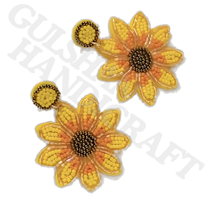 Pendientes Bordados a Mano con Forma de Pez en Algodón Multicolor - Joyería de Tela de Alta Calidad con Temática Náutica, Diseño Único - Product Image 6