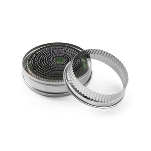 "Serrated Round <b>Cookie</b> Cutters Set 18-108mm HENDI (H)35mm" - Product Image 1
