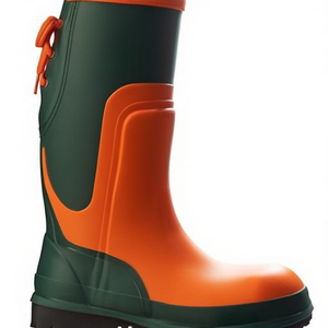 Zapatos de Seguridad Elm Olive/Orange Talla 43, Botas Forestales de Caucho Natural - Product Image 2