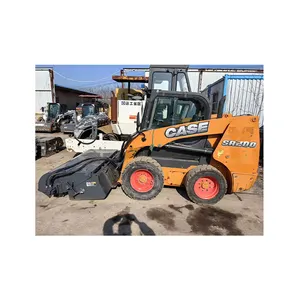 Good Performance Great Rated 5 Ton SR200-3 Tracked Compact Tractor Power 162KW Mini Loader Used