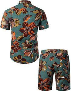 Chándal de algodón de alta calidad para hombre, entrenamiento físico informal de verano, logotipo personalizado, bordado, longitud de la rodilla, patrón sólido - Product Image 3