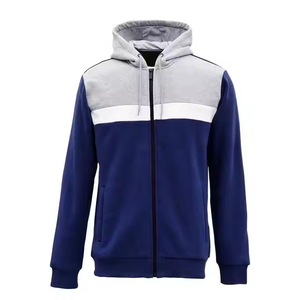 Ensemble de survêtement pour homme de haute qualité 2025, col montant, taille plus, vêtements de sport pour adultes, ensemble décontracté avec veste zippée et pantalon - Product Image 2