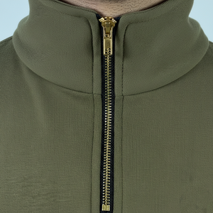 Sudadera con Cierre de Cremallera de 1/4 para Marcas de Moda, con Forro Polar Suave, Impresión de Logotipo Personalizado Disponible, Sudadera Básica al por Mayor - Product Image 6