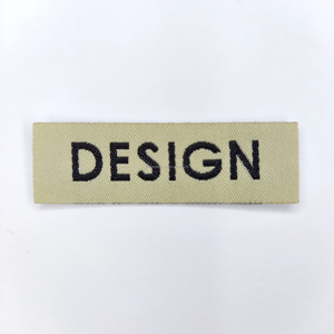 ป้ายผ้าคอตตอนทอพิมพ์ลายขนาดเล็กป้ายผ้าทอ - Product Image 1