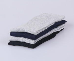 Chaussettes à côtes hautes, chaussettes de cérémonie, double aiguille, hyperextensibles, en coton, chaussettes habillées personnalisées, logo personnalisé, quantité en gros - Product Image 4