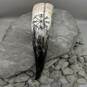 Cuerno para beber vikingo de diseño personalizado para compra a granel Estilo náutico pulido de Z Crafts-Venta de exportación Drinkware - Product Image 6