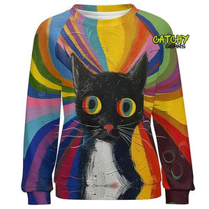 Sweat à capuche surdimensionné vintage en polaire 380Gsm personnalisé, coupe boxy délavé à l'acide, sweat-shirt unisexe à col montant - Product Image 5