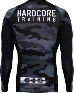 High Quality Unisex Full Sleeve Rash Guards Sublimated <b>Print</b> Breathable Design + Quick Dry Polyester/Cotton for Sports - Product Image 3