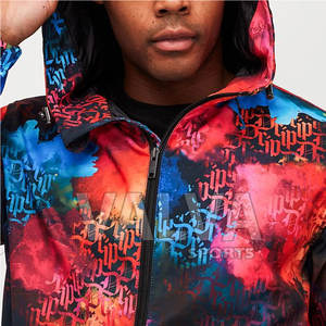 Chaqueta Cortavientos de Invierno de Alta Calidad para Hombre, Cuello Alto, Cierre de Cremallera, Servicio OEM, Transpirable, Impermeable, con Bolsillos - Product Image 6