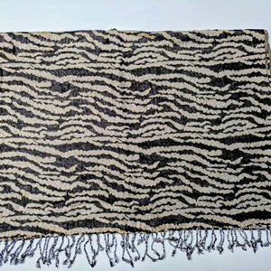 Hot Sale Men's Jacquard 100% Viscose Breathable Eco-Friendly Summer <b>Scarf</b> 70x180cm - Product Image 2