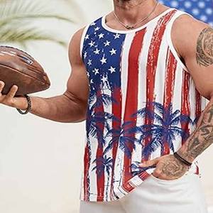 Venta al por mayor de camisetas sin mangas de color sólido para hombre, ropa deportiva personalizada para hombre, camiseta sin mangas para hombre, camiseta sin mangas para hombre, ropa activa, ejercicio, gimnasio, entrenamiento - Product Image 4