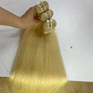Wholesale Super Double Drawn Cuticle Aligned Vietnamese <b>Remy</b> <b>Hair</b> <b>Extensions</b> Straight Style 100gr Weave Human <b>Hair</b> <b>Extensions</b> - Product Image 5