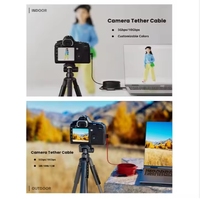 Kabel ekstensi aktif fotografi cerdas, kabel Tegher fotografi cerdas, kabel ekstensi aktif, USB 3.2 Gen 2, 32ft 10m, dengan penguat sinyal untuk sensor kamera Fujifilm