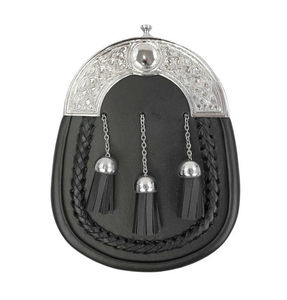 Sacs en cuir véritable tendance pour Sporran de style écossais, faits sur mesure, en gros, en cuir véritable - Product Image 1