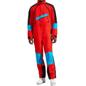 Ensemble de Combinaison de Ski Imperméable et Coupe-Vent pour Hommes, Spandex/Polyester, Séchage Rapide, Respirant, Veste et Pantalon d'Hiver - Product Image 1
