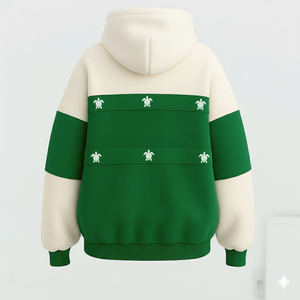 Iota Phi Lambda Jersey bordado Sudadera con capucha de gran tamaño Algodón de alta calidad Poliéster Listo para enviar Ropa griega - Product Image 2